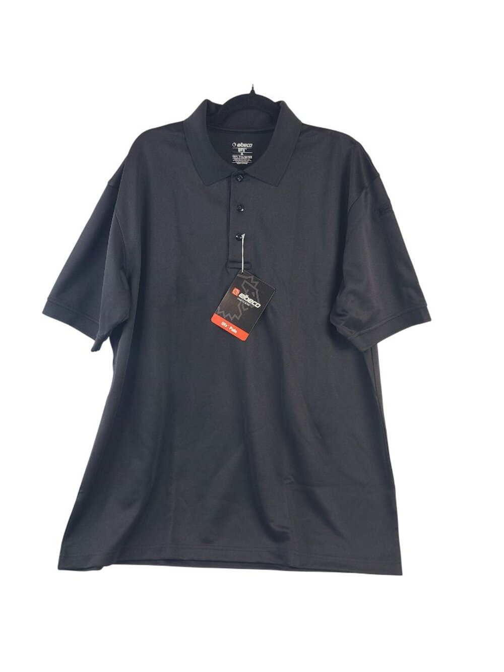 NEW Elbeco UFX Tactical Polo Shirt Sz XL Black 100% Polyester Moisture-Wicking